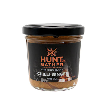 Hunt & Gather Chilli Ginger Mustard 120G – Hunt and Gather NZ